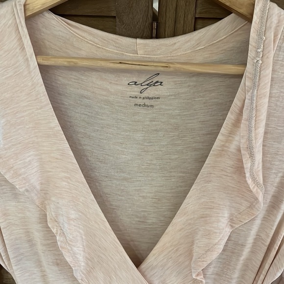 Alya long sleeve faux wrap dress - Picture 2 of 10